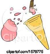 Poster, Art Print Of Cartoon Ice Cream