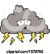 Cartoon Storm Cloud