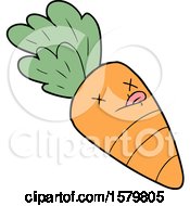 Cartoon Dead Carrot by lineartestpilot