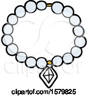 Poster, Art Print Of Cartoon Pearl Necklace