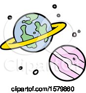 Poster, Art Print Of Cartoon Planets