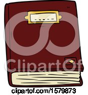 Cartoon Old Book by lineartestpilot