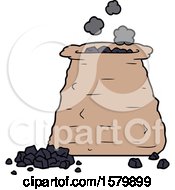Poster, Art Print Of Cartoon Sack Of Coal