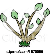 Cartoon Sprouting Plant