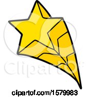 Cartoon Shooting Star by lineartestpilot