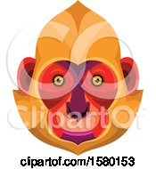 Poster, Art Print Of Cat Ba Langur Monkey Face Mascot