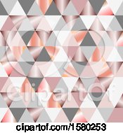 Clipart Of A Geometric Background Royalty Free Vector Illustration