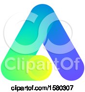 Clipart Of A Letter A Crypto Currency Design Royalty Free Vector Illustration