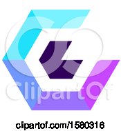 Clipart Of A Letter G Crypto Currency Design Royalty Free Vector Illustration by elena