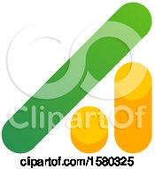 Clipart Of A Letter A Crypto Currency Design Royalty Free Vector Illustration by elena