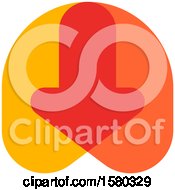 Clipart Of A Letter A Crypto Currency Design Royalty Free Vector Illustration