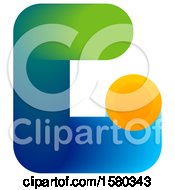 Clipart Of A Letter G Crypto Currency Design Royalty Free Vector Illustration