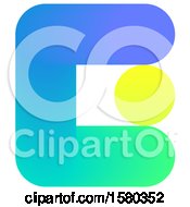 Clipart Of A Letter C Crypto Currency Design Royalty Free Vector Illustration