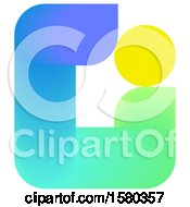 Clipart Of A Letter G Crypto Currency Design Royalty Free Vector Illustration