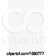 Clipart Of A Diamond Patterned Background Royalty Free Vector Illustration
