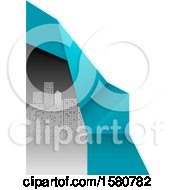 Clipart Of A City Background Royalty Free Vector Illustration by dero