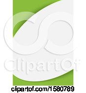 Poster, Art Print Of Green And White Background