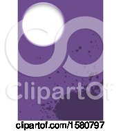 Poster, Art Print Of Purple Splatter Background