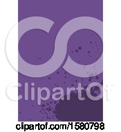 Clipart Of A Purple Splatter Background Royalty Free Vector Illustration