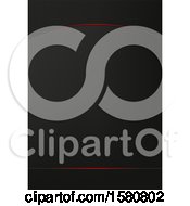 Poster, Art Print Of Black And Red Background