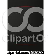 Clipart Of A Black And Red Background Royalty Free Vector Illustration