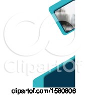 Poster, Art Print Of Blue White And Blurred City Background