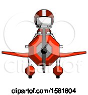White Football Player Man In Geebee Stunt Plane Front View