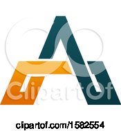 Clipart Of A Letter A Logo Design Royalty Free Vector Illustration by Vector Tradition SM