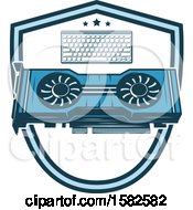 Poster, Art Print Of Computer Keyboard And Cooling Fans