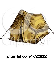 Poster, Art Print Of Sketched Tent