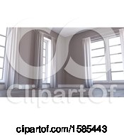 Poster, Art Print Of 3d Empty Room Interior