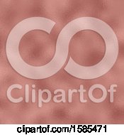 Clipart Of A Metallic Rose Gold Background Royalty Free Illustration