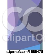 Poster, Art Print Of Purple Geometric Background