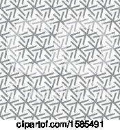 Clipart Of A Gray Pattern Background Royalty Free Vector Illustration