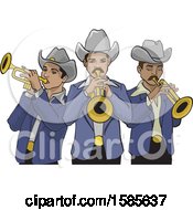 Poster, Art Print Of Mexican Norteno Band