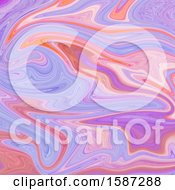 Clipart Of A Marble Texture Background Royalty Free Illustration