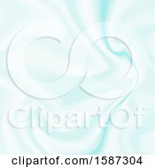Clipart Of A Blue Marble Background Royalty Free Vector Illustration