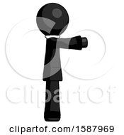 Poster, Art Print Of Black Clergy Man Pointing Right