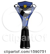 Poster, Art Print Of Ink Police Man Hands Up
