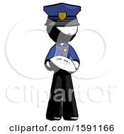 Poster, Art Print Of Ink Police Man Giving Football To You