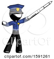 Poster, Art Print Of Ink Police Man Demonstrating That Indeed The Pen Is Mightier