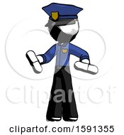 Ink Police Man Red Pill Or Blue Pill Concept