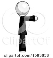 Poster, Art Print Of White Clergy Man Pointing Right