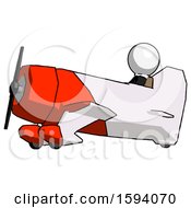 Poster, Art Print Of White Clergy Man In Geebee Stunt Aircraft Side View