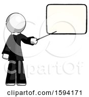Poster, Art Print Of White Clergy Man Giving Presentation In Front Of Dry-Erase Board