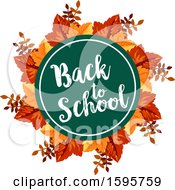 Clipart Of A Back To School Educational Design Royalty Free Vector Illustration