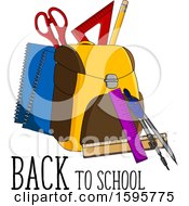 Poster, Art Print Of Back To School Educational Design