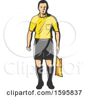 Poster, Art Print Of Soccer Referee