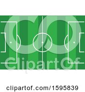 Poster, Art Print Of Soccer Pitch