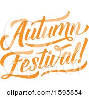 Poster, Art Print Of Autumn Festival Text Design